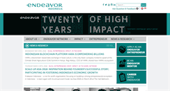 Desktop Screenshot of endeavorindonesia.org